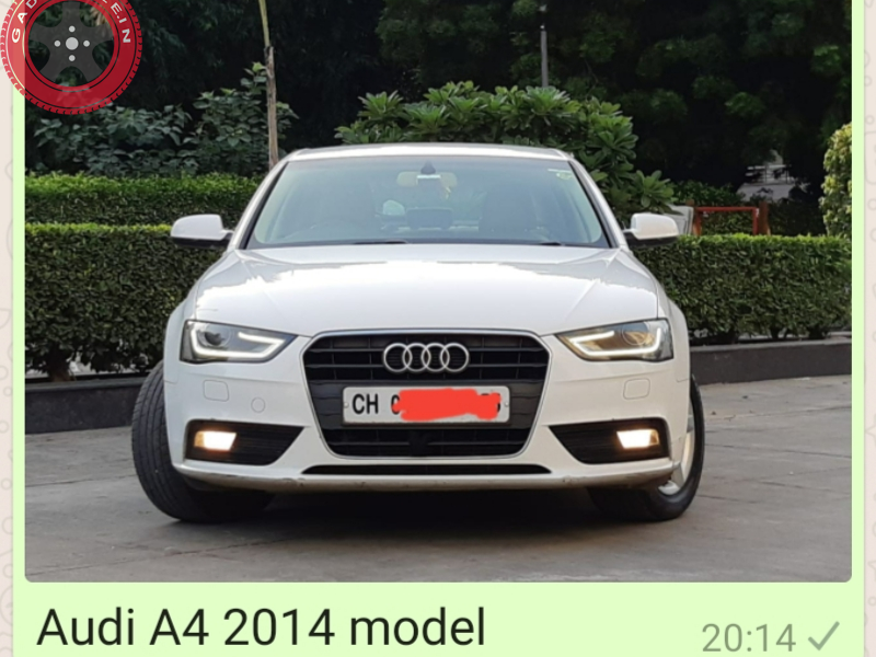 AUDI A4 call 98724 55082
